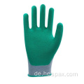 Hespax Foam Latex Arbeitshandschuhe Gummi -Wartungsindustrie